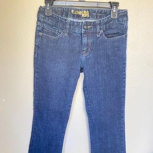 Express Stella Boot Cut Dark Denim …